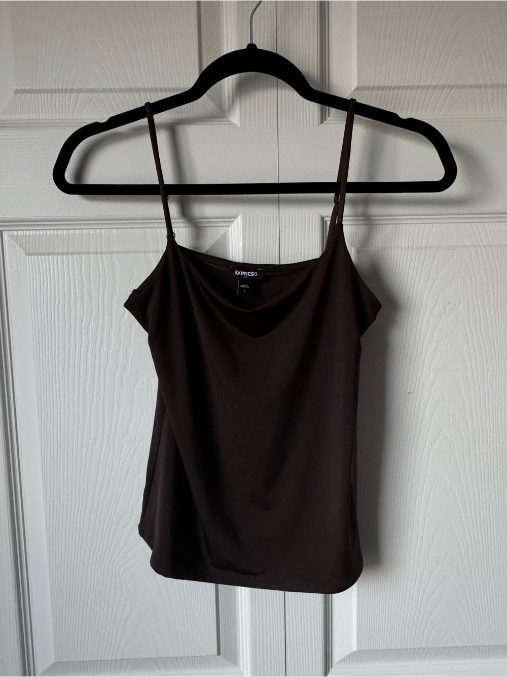 Express brown slim camisole